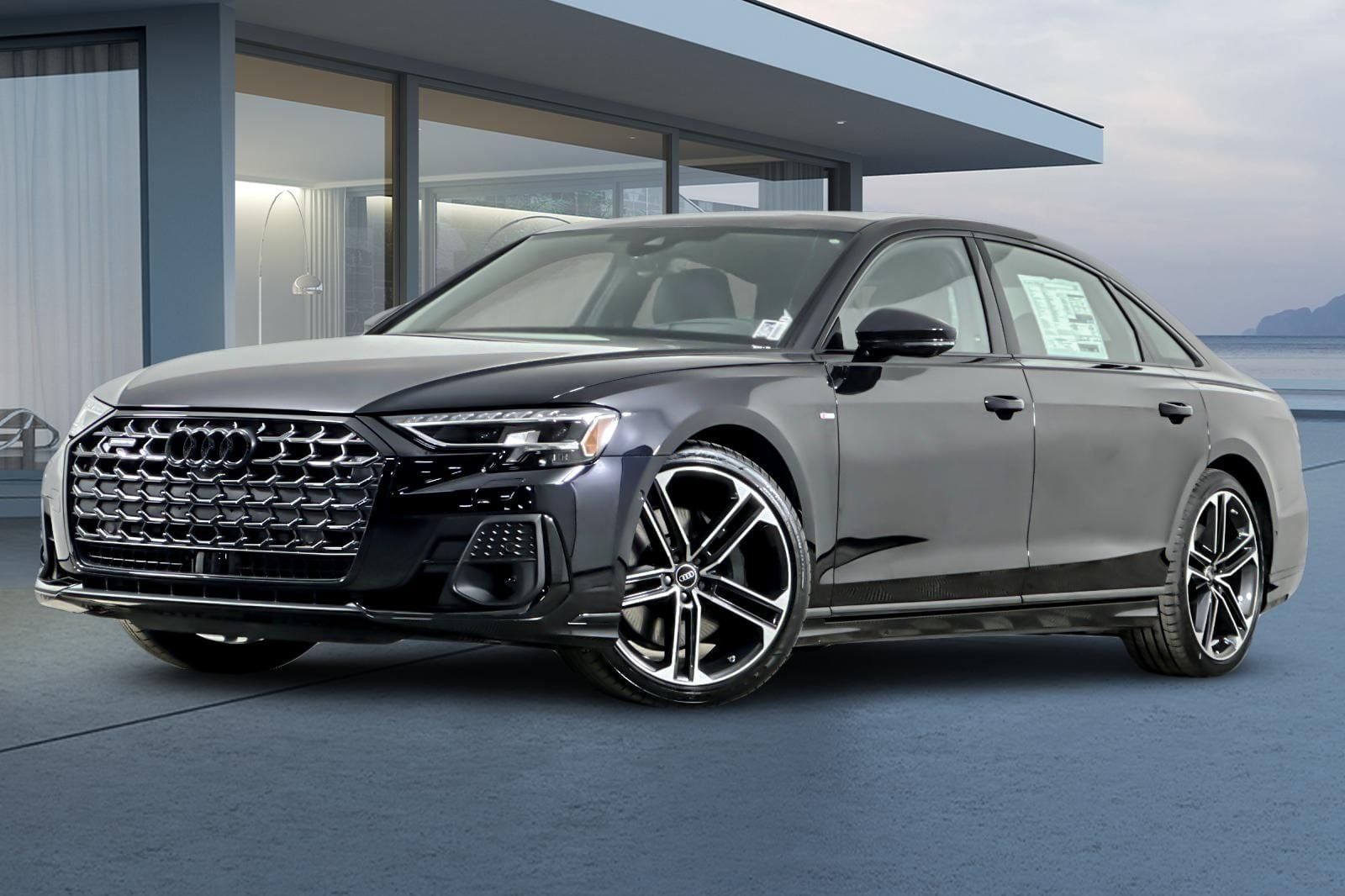 2025 Audi A8 L 55 TFSI quattro Sedan, 3.0L V6 Turbocharged Mild Hybrid, 335 hp, All-Wheel Drive