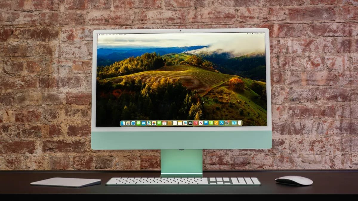 iMac 24 Inch (M3, 2023) – M3 Chip, RAM 8GB, 256GB SSD, 8-core GPU, macOS Sonoma