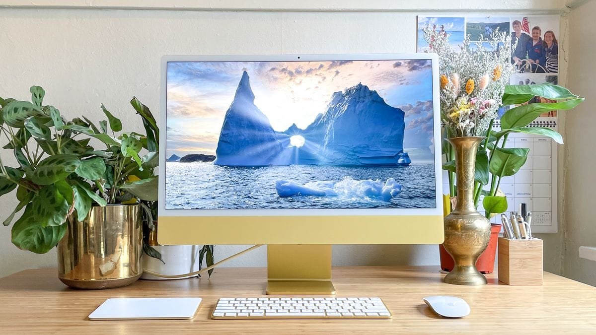iMac 24 Inch (M3, 2023) – M3 Chip, RAM 8GB, 256GB SSD, 8-core GPU, macOS Sonoma